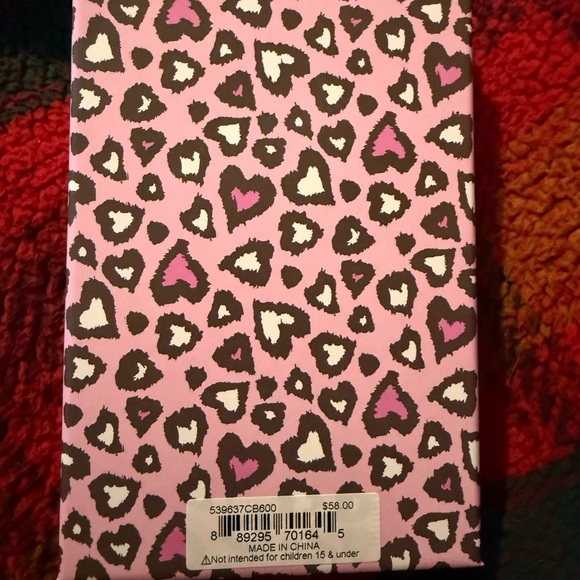 Betsey Johnson Gold Heart with Red Strawberry Charm - Picture 4 of 4